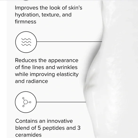 DRMTLGY  Peptide and Ceramide Night Cream, NEW, SAFETY SEALED - Picture 4 of 7